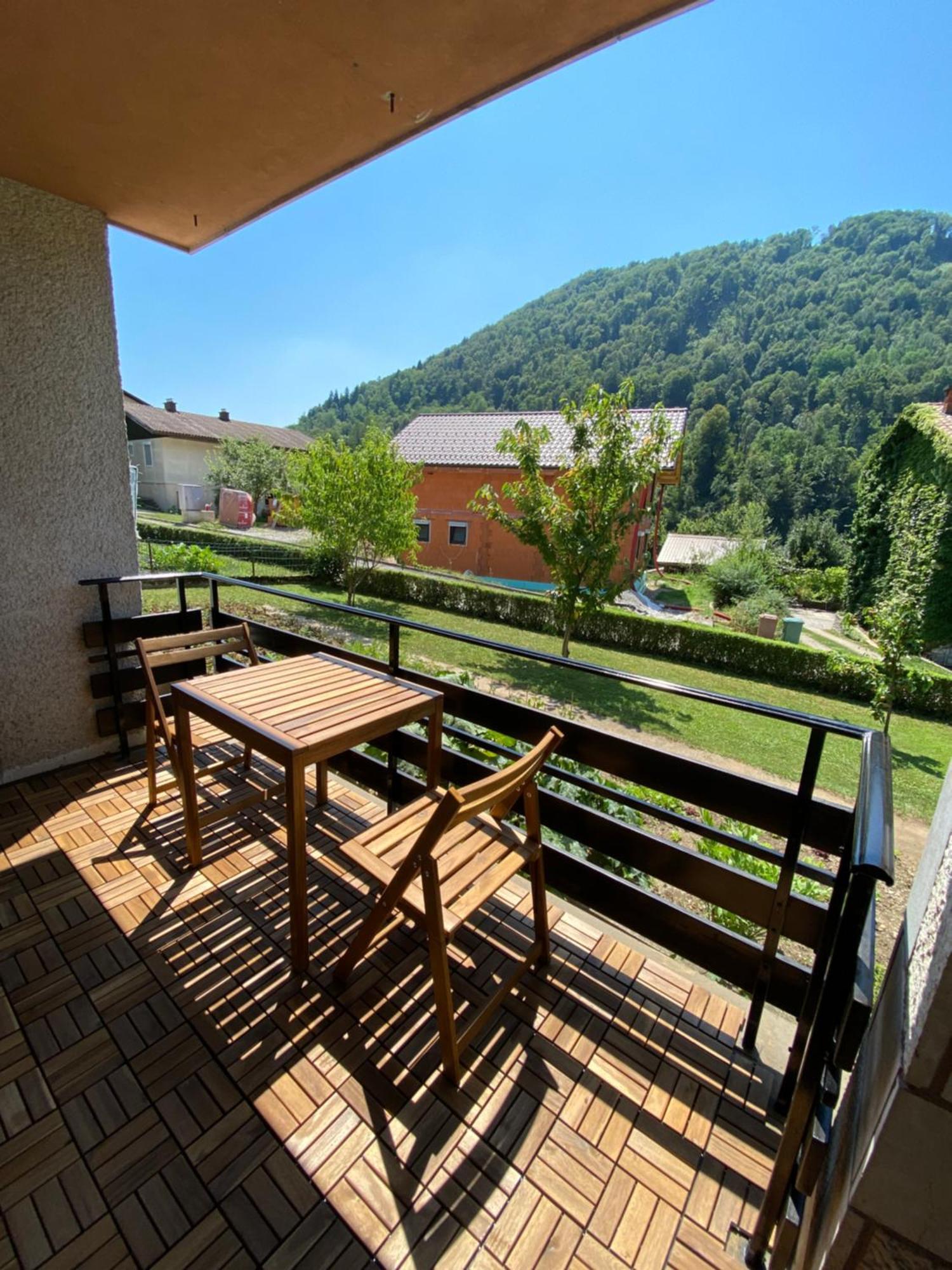 Apartma Pri Stajerki Most na Soči Esterno foto